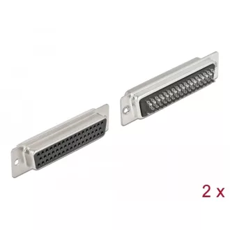   Delock D-Sub HD 50 tűs hüvely, forrasztható változat 2 db. (66716)