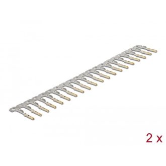   Delock Krimpelő csatlakozók D-Sub HD krimp hüvely 40 db. (66733)