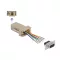 Delock D-Sub 9-tűs anya   RJ12 6P/6C anya összekötő adapter (66759)