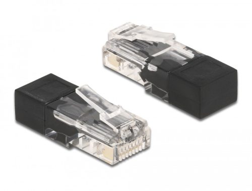 Delock RJ45 apa lezáró rezisztorral (66807)