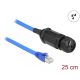 Delock Cat.6 vízhatlan RJ45 apa - RJ45 anya kábel tömszelencével (66808)