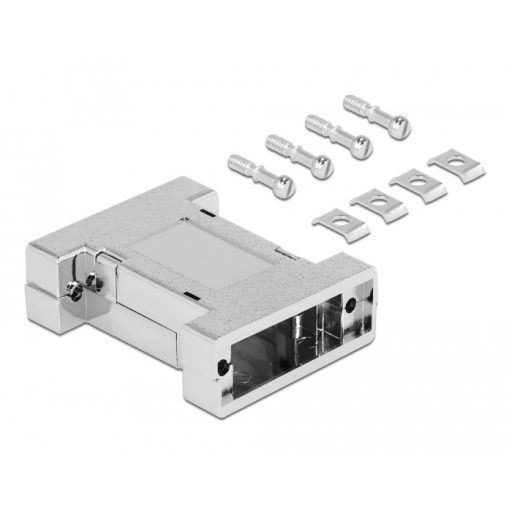 Delock Keret 2 x 15 tűs D-Sub-hoz (66814)