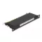 Delock 10  patch panel 8 porttal Cat.6A 0,5U fekete (66870)