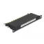 Delock 10  patch panel 8 porttal Cat.6A 0,5U fekete (66870)