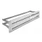 Delock 19  Keystone patch panel 48 porttal és tehermentesítőkkel 2U szürke (66879)