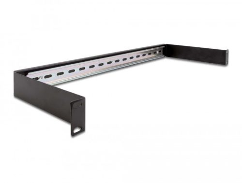 Delock 19  DIN sin panel 1U fekete (66883)