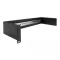 Delock 19  DIN sin panel 2U fekete (66884)