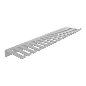   Delock Falra rögzíthető, 325 x 90 mm kábelrendező, szürke (66887)