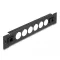 Delock 10  D-típusú patch panel 6 porttal eszköz nélkül szerelhető fekete (66899)