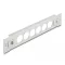 Delock 10  D-típusú patch panel 6 porttal eszköz nélkül szerelhető szürke (66901)