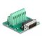 Delock D-Sub 15 tűs apa - Terminal Block DIN sínhez (66909)