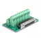 Delock D-Sub 25 tűs anya - Terminal Block DIN sínhez (66912)
