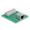 Delock RJ45 anya - Terminal block nyomógombbal DIN sínhez (66992)