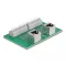 Delock RJ45 2 db. anya - 2 db. Terminal block nyomógombbal hajlított DIM sínhez (66995)