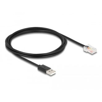   Delock UPS kommunikációs kábel A-típusú USB 2.0 - USB RJ50 2 m (67016)