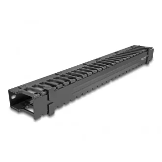   Delock 19  kábelrendező Routing Panel 3 nyílással 1U fekete (67022)