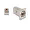 Delock D-típusú RJ45 beépített csatlakozó Cat.6A STP fém (67062)
