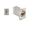 Delock D-típusú RJ45 beépített csatlakozó LSA kapcsolattal Cat.6A STP fém (67064)