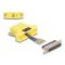 Delock D-Sub 25-tűs anya   RJ12 anya összekötő adapter sárga (67101)