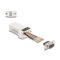 Delock D-Sub 9-tűs anya   RJ45 anya összekötő adapter fehér (67105)