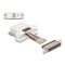 Delock D-Sub 25-tűs anya   RJ45 anya összekötő adapter fehér (67117)