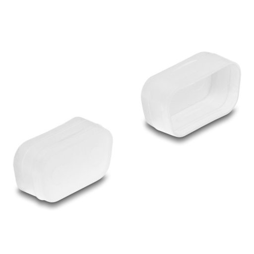 Delock 2 db. fekete borítás por ellen D-Sub 9 / D-Sub 15 VGA áttetsző (67120)