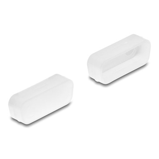 Delock 2 db. fekete borítás por ellen D-Sub 15 áttetsző (67122)