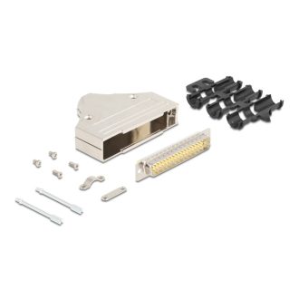 Delock D-Sub 37 tűs apa fém házzal (67136)