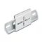Delock Alumínium beépítő csipesz DIN sínhez 60,0 x 47,8 mm ezüst színű (67142)