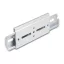 Delock Alumínium beépítő csipesz DIN sínhez 100,0 x 47,8 mm ezüst színű (67148)