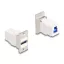 Delock Panel tartó Keystone modul USB 5 Gbps A-típusú USB anya - B-típusú USB anya kúpos (67164)