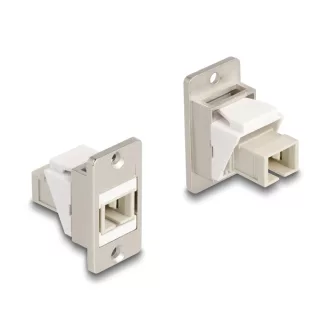   Delock Panel tartó Keystone modul optikai szál SC Simplex anya-anya kúpos (67168)
