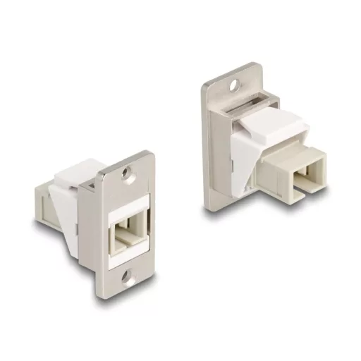 Delock Panel tartó Keystone modul optikai szál SC Simplex anya-anya kúpos (67168)