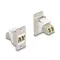 Delock Panel tartó Keystone modul optikai szál LC Duplex anya-anya kúpos (67169)