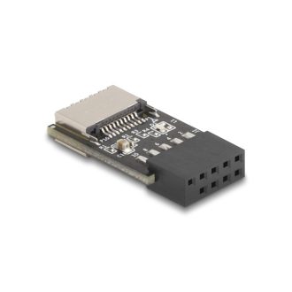  Delock USB 2.0 Adapter tűfejes anya   külső E-típusú, A kulcs USB anya (67175)
