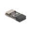 Delock USB 2.0 Adapter tűfejes anya   külső E-típusú, A kulcs USB anya (67175)