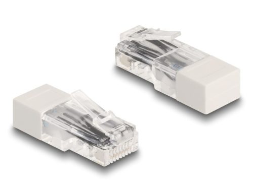 Delock RJ45 apa lezáró rezisztorral 120 Ohm fehér (67185)