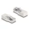 Delock RJ45 apa lezáró rezisztorral 120 Ohm fehér (67185)