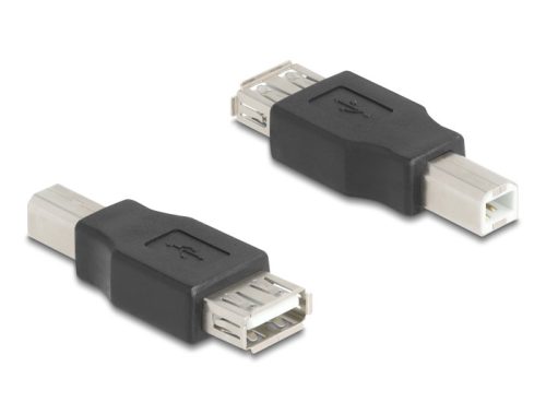 Delock USB 2.0 adapter B-típusú USB apa   A-típusú USB anya