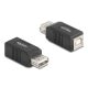 Delock USB 2.0 adapter A-típusú USB anya   B-típusú USB anya