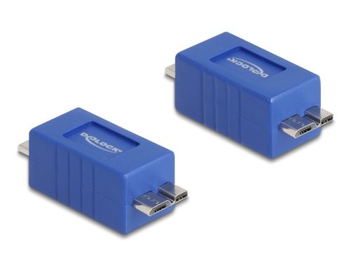 Delock USB 5 Gbps Nemváltó USB Micro-B adapter apa - apa