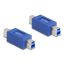 Delock USB 5 Gbps Nemváltó B-típusú adapter apa - apa (67227)