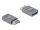 Delock Adapter USB 10 Gbps E-típusú A apa - USB A-típusú anya fém