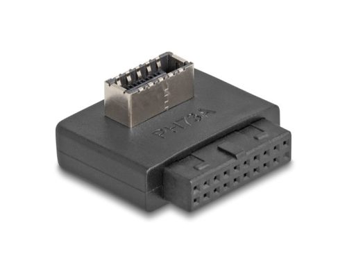 Delock USB 5 Gbps átalakító, tűfejes anya   belső A kulcs anya ívelt kerettel rendelkező (67241)