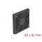 Delock Ventilátor rács porszűrővel 92 x 92 mm fekete (67312)