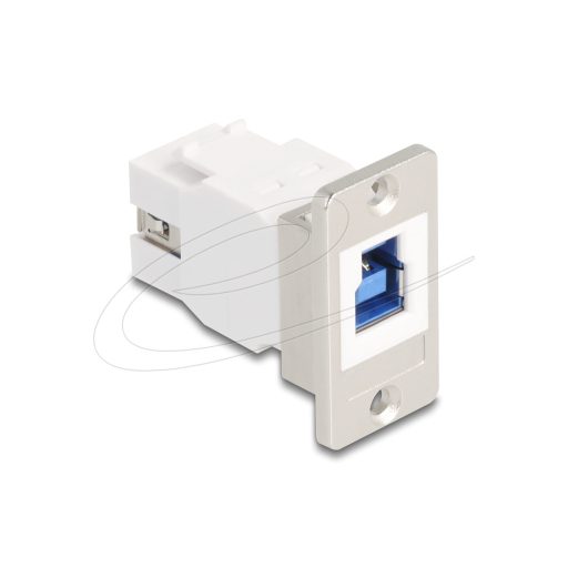 Delock Panelre szerelhető USB 5 Gbps B-típusú anya - USB A-típusú anya kúpos (67337)