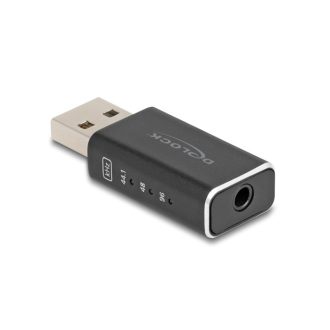 Delock USB Gaming DAC 24 Bit / 96 kHz High Res Audio (68001)
