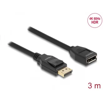   Delock DisplayPort 1.2 hosszabbító kábel 4K 60 Hz 3 m (80003)