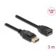 Delock DisplayPort 1.2 hosszabbító kábel 4K 60 Hz 3 m (80003)