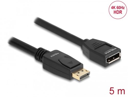 Delock DisplayPort 1.2 bővítőkábel 4K 60 Hz 3 m (80004)